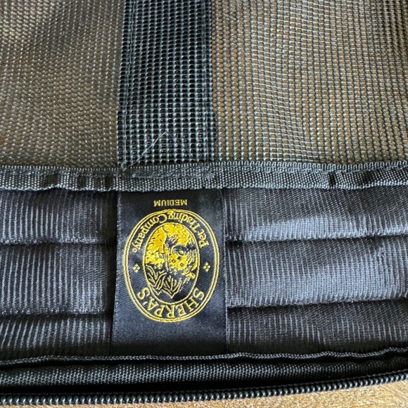 Black Sherpa Original Deluxe Airline-Approved Dog & Cat Carrier Bag SZ M EUC - Picture 5 of 11